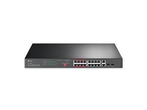 TP-Link 18-Port Gigabit Rackmount Switch with 16-Port PoE +