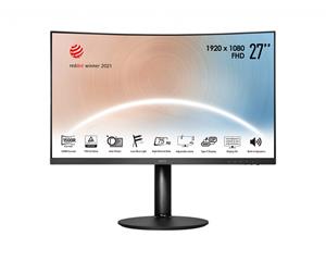 MSI Modern MD271CP Monitor Zwart