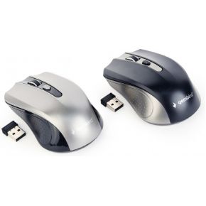 Gembird MUSW-4B-04-MX muis Ambidextrous RF Wireless + USB Type-A Optisch 1600 DPI