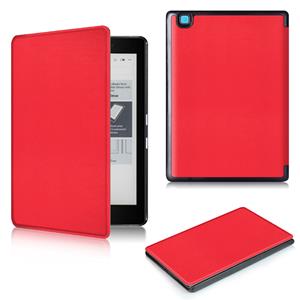 Lunso sleepcover hoes - Kobo Aura edition 2 (6 inch) - Rood