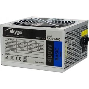 Akyga Basisreeks Voeding - 400 Watt - 120 mm - 80 Plus