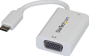 STARTECH .com USB-C naar VGA video adapter met USB Power Delivery -