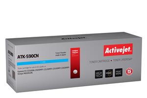 Kyocera Zonder Chip ActiveJet ATK-590YN Toner voor Kyocera-printer; Kyocera tk-590y vervanging; Opperste; 5000 pagina's; geel
