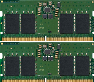 Kingston - DDR5 - kit - 16 GB: 2 x 8 GB - SO-DIMM 262-pin - 4800 MHz / PC5-38400 - unbuffered