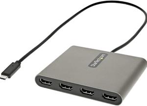 STARTECH .com USB C naar 4 HDMI Adapter - Externe Video & Grafische