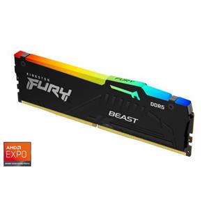 Kingston FURY Beast RGB Schwarz 16GB DDR5-5200 EXPO CL36 DIMM Arbeitsspeicher