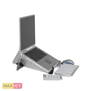 Ergoline laptop en tabletstandaard zilver/ zwart