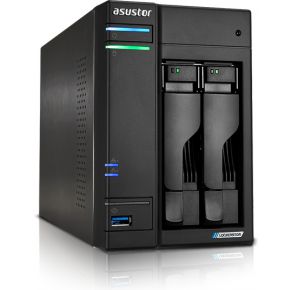 LOCKERSTOR 2 Gen2 (AS6702T) NAS Desktop Ethernet LAN Zwart N5105