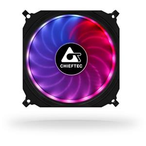 Chieftec CF-1225-RGB 1er-RGB Tornado Tornado - Case ventilator - 120mm - Black