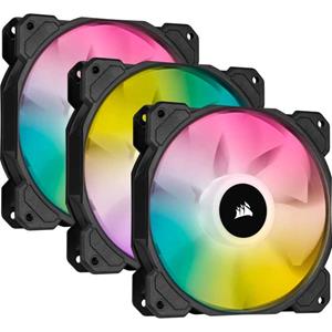 Corsair iCUE SP120 RGB ELITE case fan 3 stuks, 4-pins PWM fan-connector