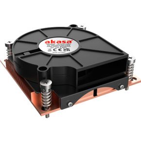 Akasa AK-CC7401BP01 koelsysteem voor computers Processor Luchtkoeler 7,5 cm Zwart 1 stuk(s)