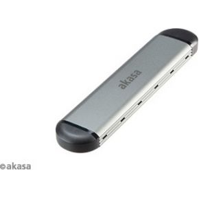 Akasa AK-ENU3M2-04 behuizing voor opslagstations SDD-behuizing Grijs M.2