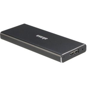 Akasa USB 3.1 Gen1 aluminium enclosure for M.2 (NGFF) SSD Zwart