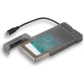 i-tec MySafe Easy schwarz 2.5", USB-C 3.1 Adapter [3.5" Festplatte > USB-C 3.1 Gen. 2]