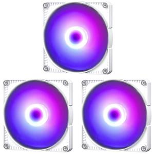 Phanteks SK PWM D-RGB Lüfter, 3er Pack - 140mm, weiß PC-Gehäuse-Lüfter Weiß (B x H x T) 140 x 1