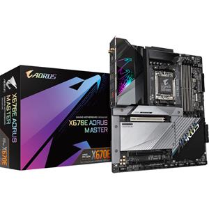 GIGABYTE X670E AORUS MASTER RAID, 2.5Gb-LAN, WLAN, BT, Sound, ATX