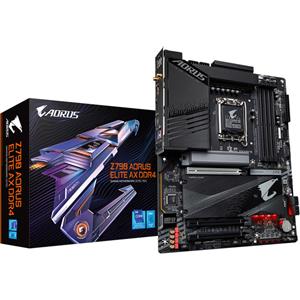 GIGABYTE Z790 AORUS ELITE AX RAID, 2,5Gb-LAN, WiFi 6E, BT, Sound, ATX