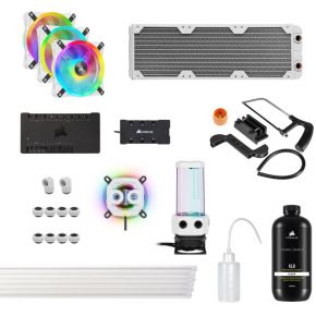 Corsair XH305i Processor Kit voor vloeistofkoeling Wit