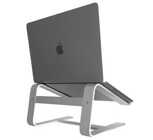 Macally Aluminium Macbook/Laptop Stand zilver - ASTAND