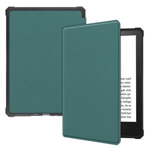 Lunso sleepcover hoes - Kindle Paperwhite 2021 (6.8 inch) - Groen
