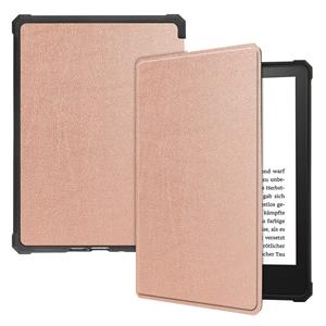 Lunso sleepcover hoes - Kindle Paperwhite 2021 (6.8 inch) - Rose Gold