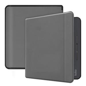Lunso sleepcover flip hoes - Kobo Forma (8 inch) - Grijs