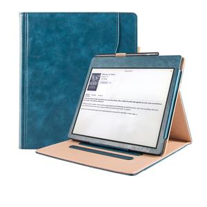 Lunso Luxe sleepcover stand hoes - Kobo Elipsa (10.3 inch) - Blauw