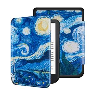 Lunso sleepcover flip hoes - Kobo Nia (6 inch) - Van Gogh Schilderij
