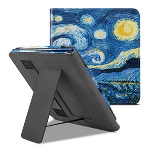 Lunso Luxe sleepcover stand hoes - Kobo Sage (8 inch) - Van Gogh De Sterrennacht