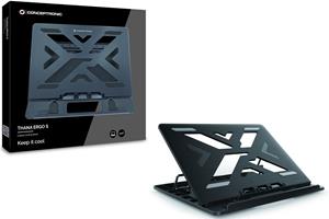 CONCEPTRONIC ERGO Laptop Cooling Stand - Notebookstandaard