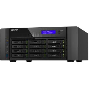 QNAP TS-h1290FX NAS Tower Ethernet LAN Zwart 7232P