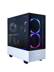 lalashops Flow Ryzen 7 5800X High-End Game PC - B550 - RTX 3060 Ti - 32GB RGB RAM - 1TB SSD (M2.0, NVMe) - NZXT H510 Elite Wit