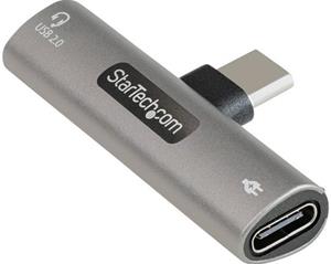 STARTECH .com USB-C Audio & Oplaadadapter - USB-C Audio Adapter met