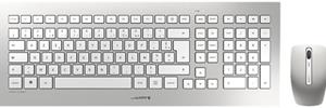 Cherry DW 8000 - Tastatur & Maus Set - Französisch - Silber