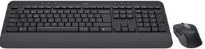 Logitech Signatur MK650 for Business Desktopset, Handballenauflage, Bluetooth, Logi Bolt USB-Empfänger