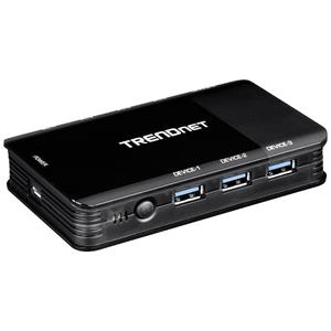 Switch Trendnet Tk-u404 Usb Schwarz