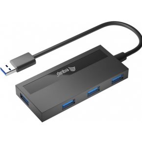 Equip 128956 USB-Hubs - 4 - Schwarz