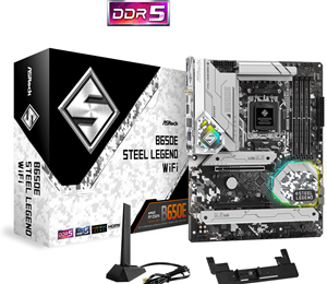 ASROCK B650E Steel Legend WiFi - Moederbord