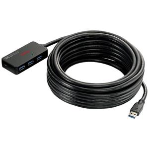 Roline 12.04.1098 4 poorten USB 3.2 Gen 1-hub Zwart