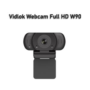 Vidlok W90 Full HD 1080P Webcam - Auto Focus - Noise Cancelling