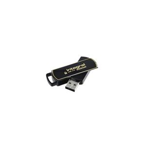 Quantore USB-stick Integral 3.0 Secure 360 256GB zwart