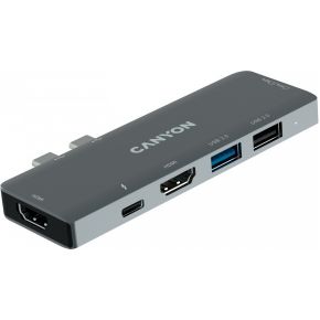 Canyon CNS-TDS05DG - docking station - USB-C - 5-slot - HDMI