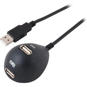 EFB Elektronik EB438 USB 2.0 Zwart hub & concentrator