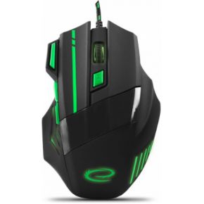 Esperanza EGM201G muis Rechtshandig USB Type-A Optisch 2400 DPI