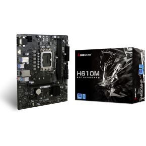 BioStar H610MHP Mainboard Sockel (PC) Intel 1700 Formfaktor (Details) Micro-ATX Mainboard-Chipsatz