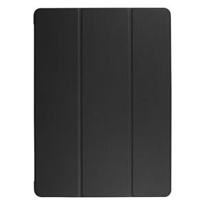 Custer Texture Horizontal Flip Smart Leather Case with 3-folding Holder for iPad Pro 12.9 inch with Sleep / Wake-up Function(Black)