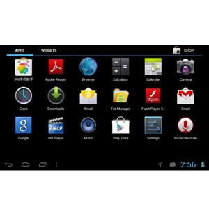 Q88 Tablet PC 7.0 inch 512 MB + 8 GB Android 4.0 360 graden Menu roteren Allwinner A33 Quad Core omhoog tot 1 5 GHz WiFi Bluetooth(Red)
