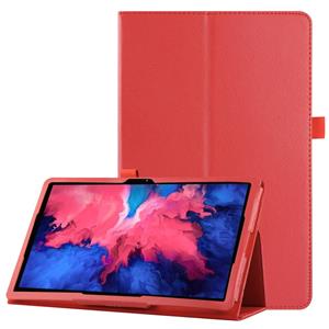 Stand flip sleepcover hoes - Lenovo Tab P11 Pro - Rood