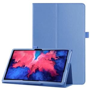 Lunso Stand flip sleepcover hoes - Lenovo Tab P11 - Lichtblauw