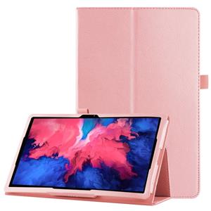 Lunso Stand flip sleepcover hoes - Lenovo Tab P11 Pro - Lichtroze